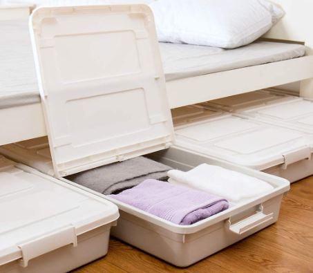 How Can I Hide My Storage Bins Under My Bed